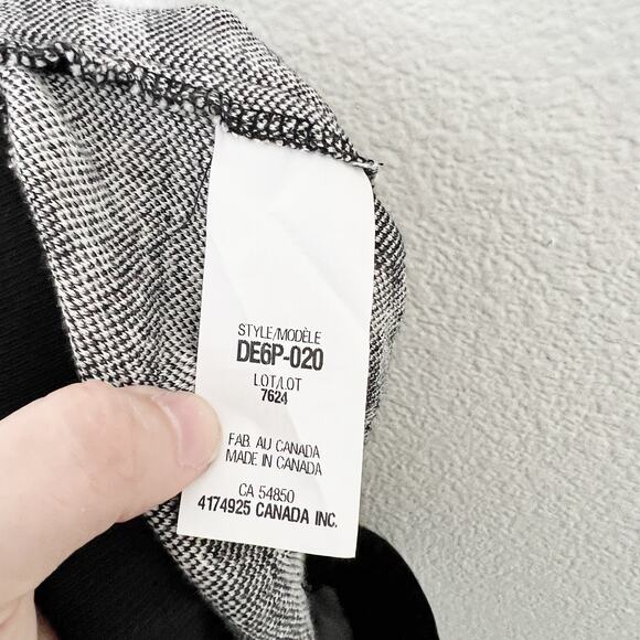 [Twenty Montreal] Black White Marble Abstract Print Knit Shorts Size Small S - Picture 10 of 11